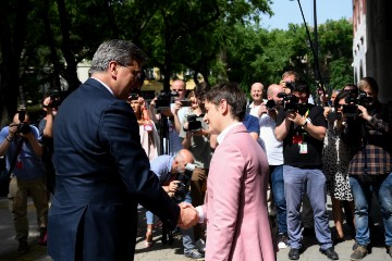  Premijer Plenković s predsjednicom Vlade Republike Srbije