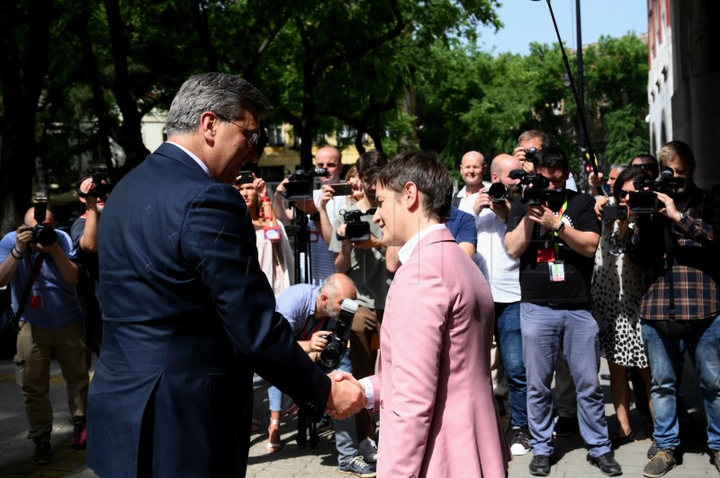 Serbia recognises room for advancing relations with Croatia, Brnabić says