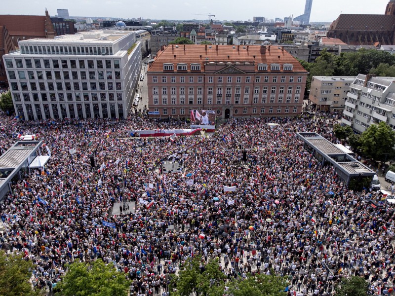 POLAND ELECTIONS PO RALLY