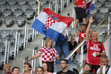 Zadar: Zlatna europska liga Hrvatska - Ukrajina