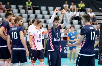 Zadar: Zlatna europska liga Hrvatska - Češka