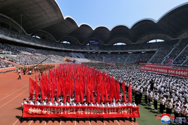 NORTH KOREA RALLY