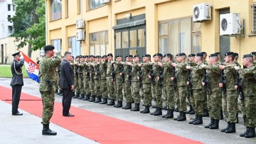 Milanović na promociji novih časnika OSRH