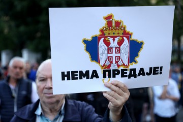 SERBIA KOSOVO PROTEST