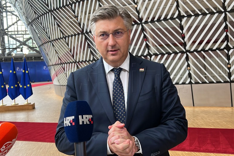 Plenković says Croatia does not need Frontex to guard external border