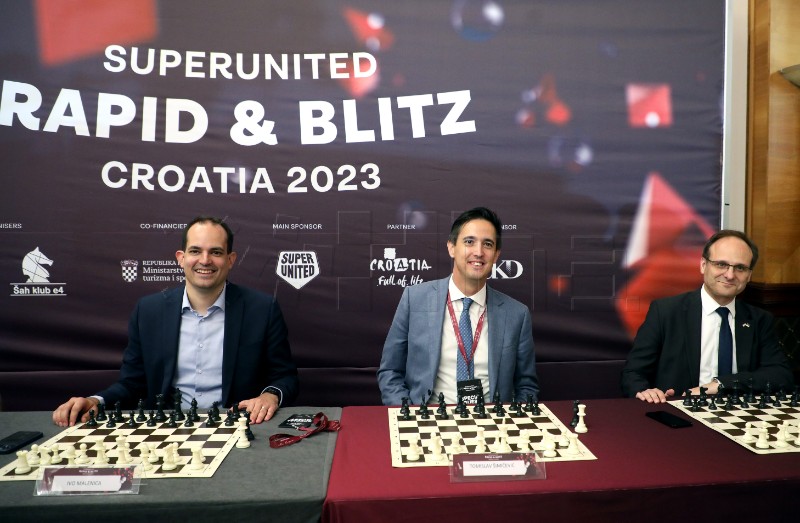 Svečano otvaranje "SuperUnited Rapid & Blitz Croatia 2023" šahovskog turnira