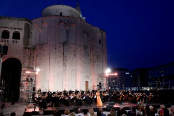 Zadar - Svečano otvorene 63. Glazbene večeri u sv. Donatu