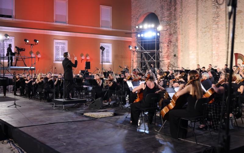 Zadar - Svečano otvorene 63. Glazbene večeri u sv. Donatu