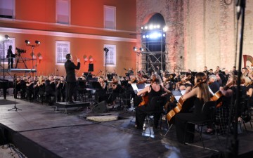 Zadar - Svečano otvorene 63. Glazbene večeri u sv. Donatu