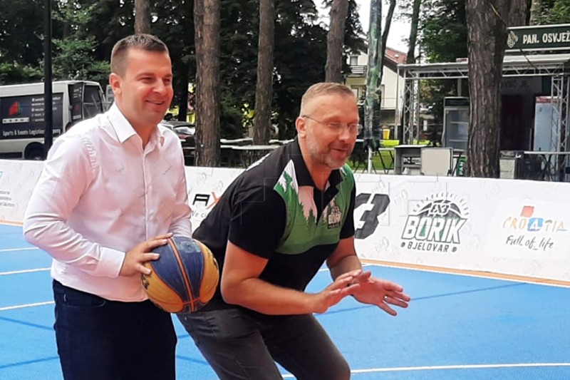 Počinje trodnevni međunarodni košarkaški turnir Fiba 3x3 Bjelovar