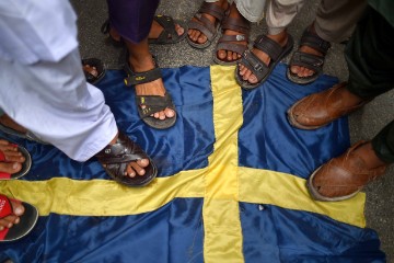 PAKISTAN SWEDEN PROTEST