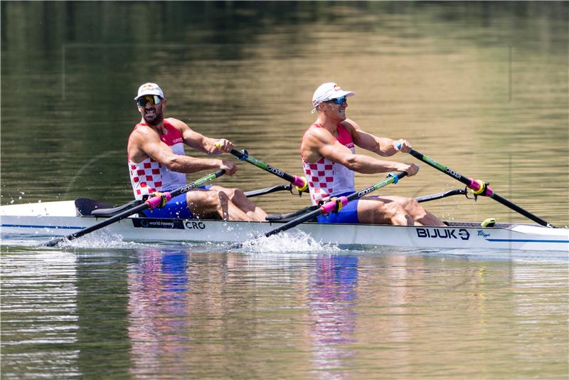 SK, veslanje: Braća Sinković s najboljim vremenom u finalu