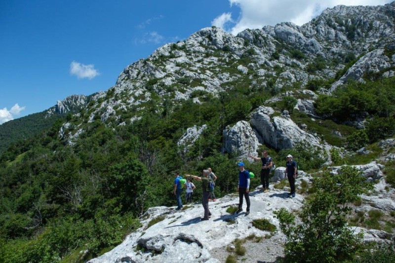 Otvorena alpinističko-planinarska staza Ferrata na velebitskom masivu Crnopca