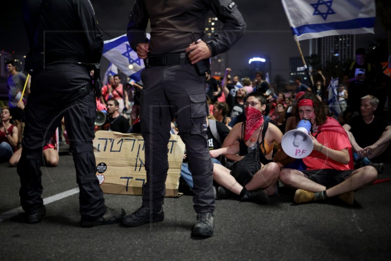 ISRAEL PROTEST JUSTICE REFORM