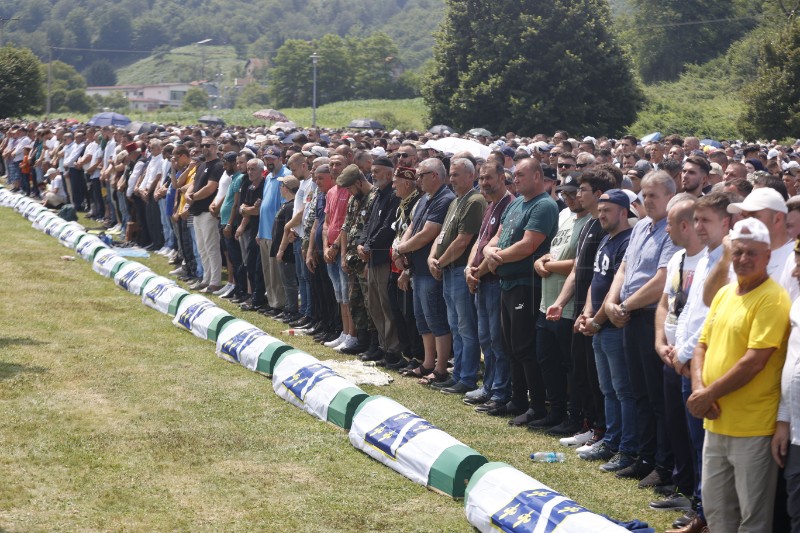 28. obljetnica genocida u Srebrenici: Pokopani posmrtni ostaci još 30 žrtava