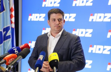 Oleg Butković nakon sjednice Predsjedništva HDZ-a