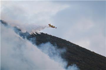 Požar u Blizni Gornjoj gasi 60 vatrogasaca i dva kanadera 