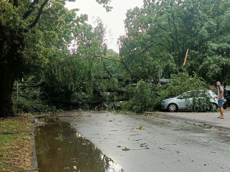 Olujno nevrijeme u Zagrebu