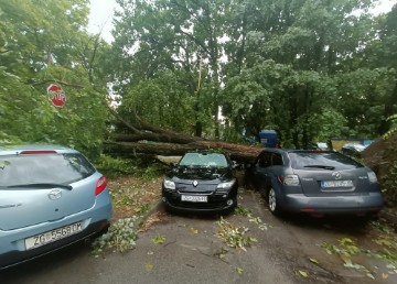 Olujno nevrijeme u Zagrebu