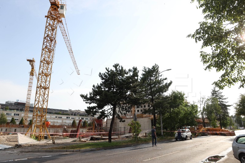 Olujno nevrijeme u Zagrebu - Črnomerec