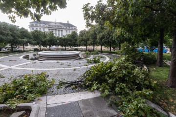 Posljedice olujnog nevremena u Zagrebu