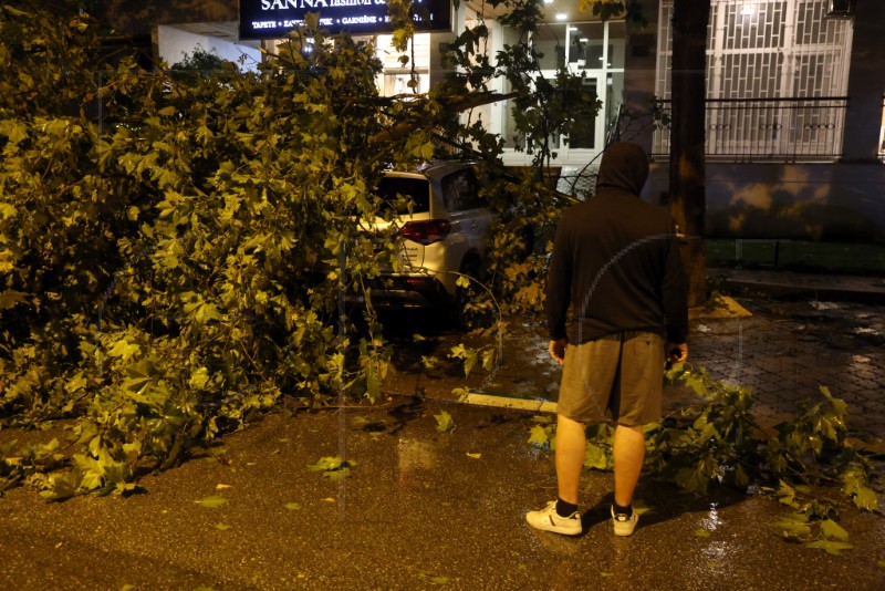 SERBIA WEATHER STORM