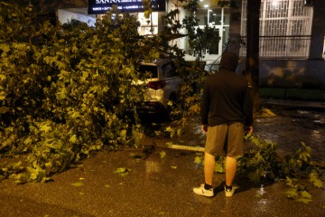 SERBIA WEATHER STORM