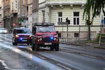 Posljedice olujnog nevremena na području Zagreba