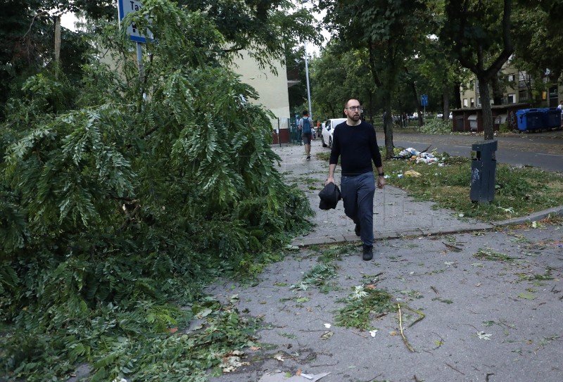 Tomašević obišao Zagreb nakon nevremena