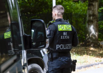 GERMANY POLICE LION