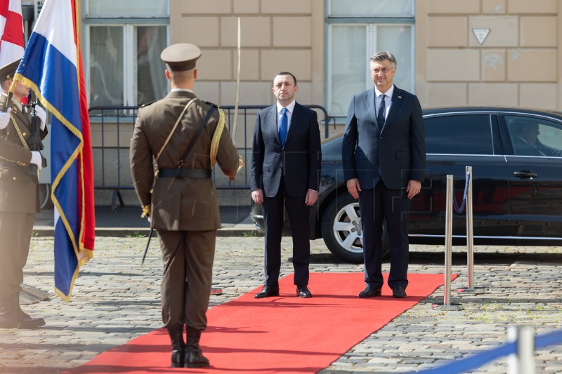 Plenković primio premijera Gruzije Garibashvilija