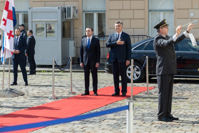 Plenković primio premijera Gruzije Garibashvilija