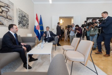 Plenković primio premijera Gruzije Garibashvilija