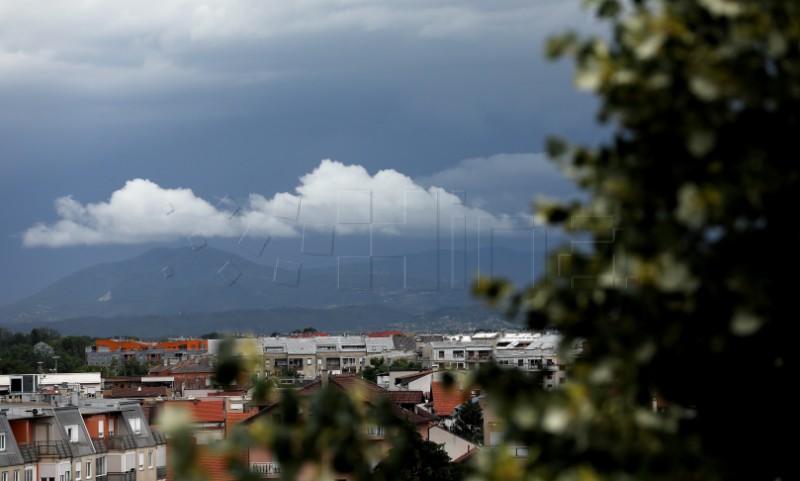 DHMZ: Promjenjivo, moguće olujno nevrijeme