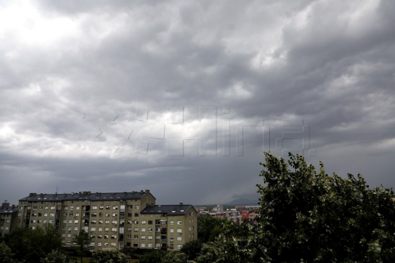 Crveno upozorenje za zagrebačku i osječku regiju