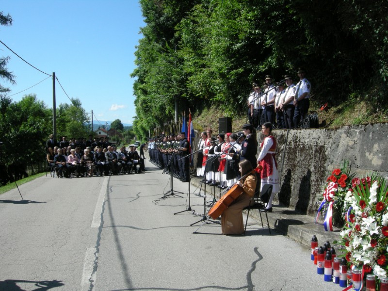 Spomen na herojski čin Mile Blaževića - Čađe i suboraca