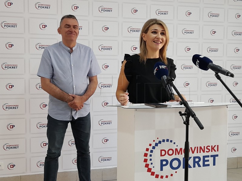 Tiskovna konferencija Domovinskog pokreta