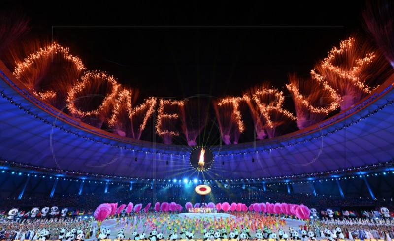 CHINA WORLD UNIVERSITY GAMES OPENING CEREMONY