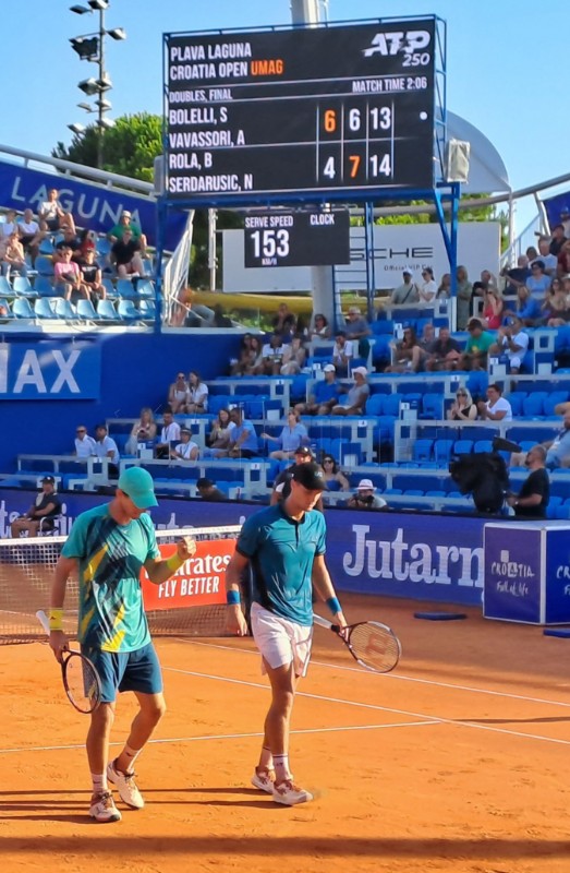 ATP Umag: Naslov za Serdarušića i Rolu u parovima