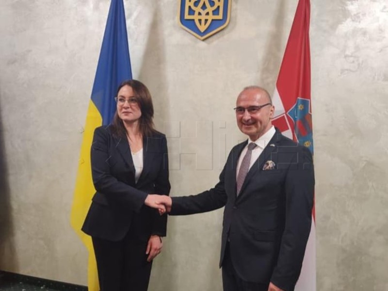 Grlić Radman discusses Croatian demining assistance to Ukraine