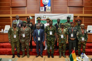 NIGERIA ABUJA ECOWAS DEFENCE MEETING