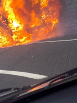 Požar kamiona na autocesti A1