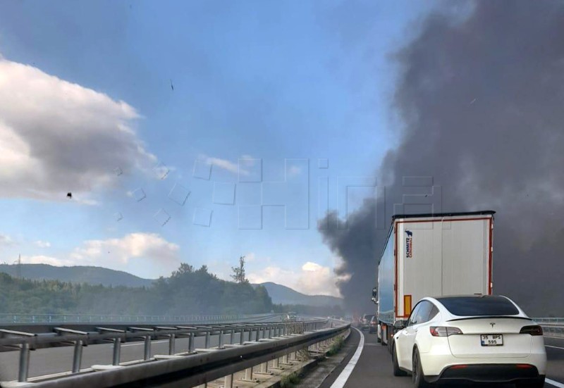 Zbog prometnih nesreća kilometarske kolone na A1