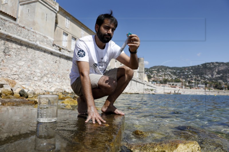 FRANCE WEATHER WATER TEMPERATURES