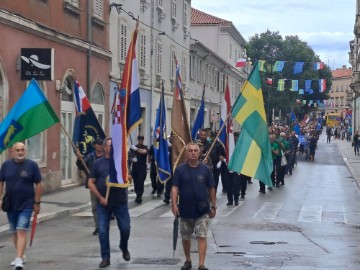 Pula: održan 11. mimohod hrvatskih branitelja Istarske županije