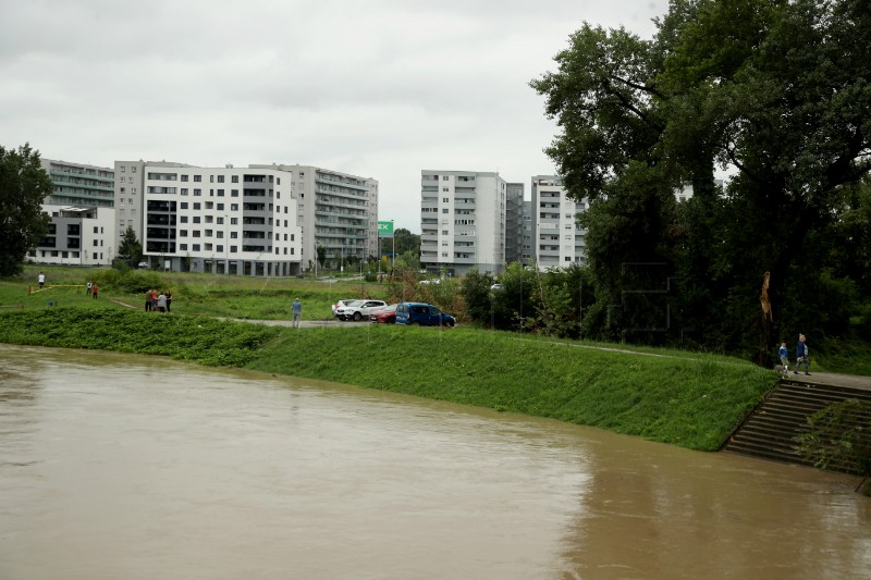 Vodostaj Save kod Zagreba u opadanju