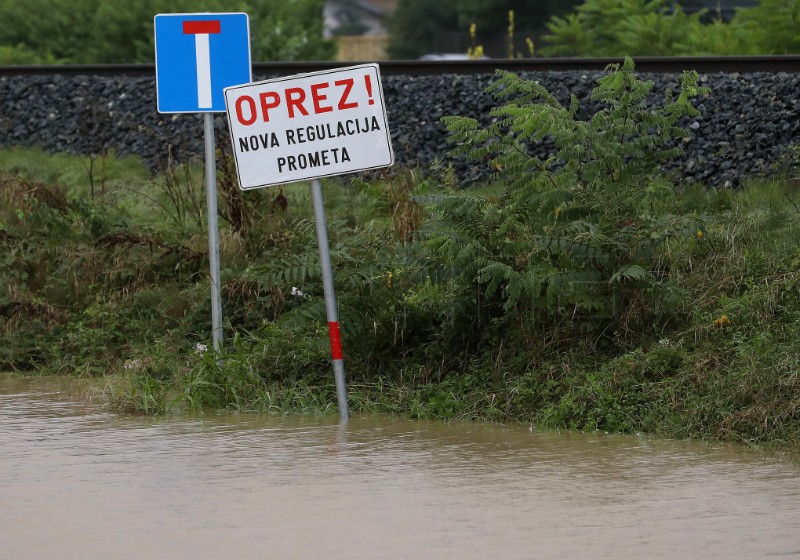 Sisak: Izvanredne mjere zaštite od poplave zasad samo u Dubrovčaku na Savi