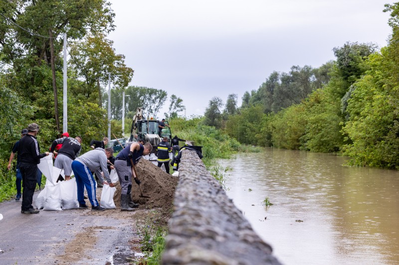 State of emergency in Rugvica, Sava continues to rise