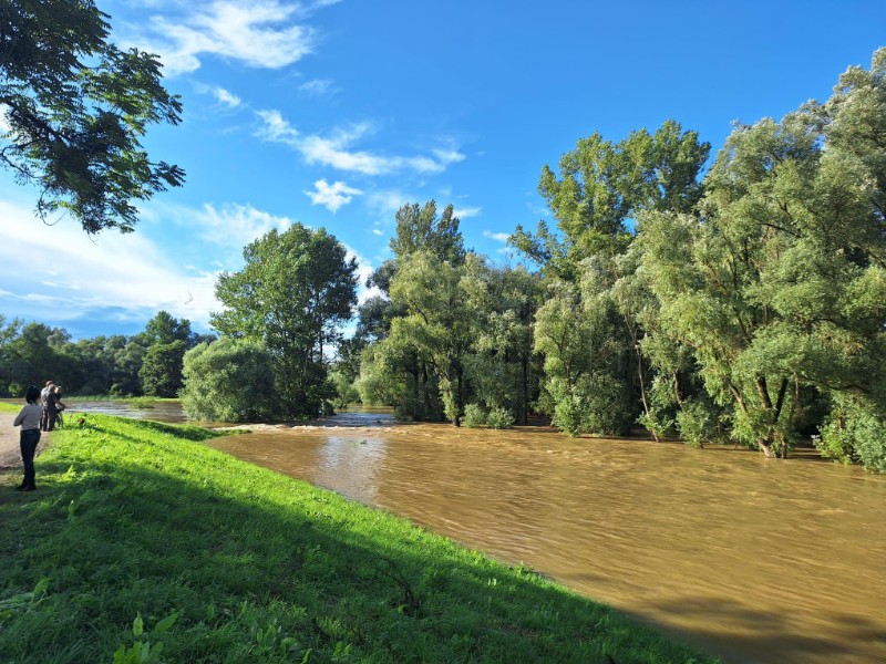 Na Muri izvanredne mjere obrane od poplave, kod Murskog Središća rekordan vodostaj