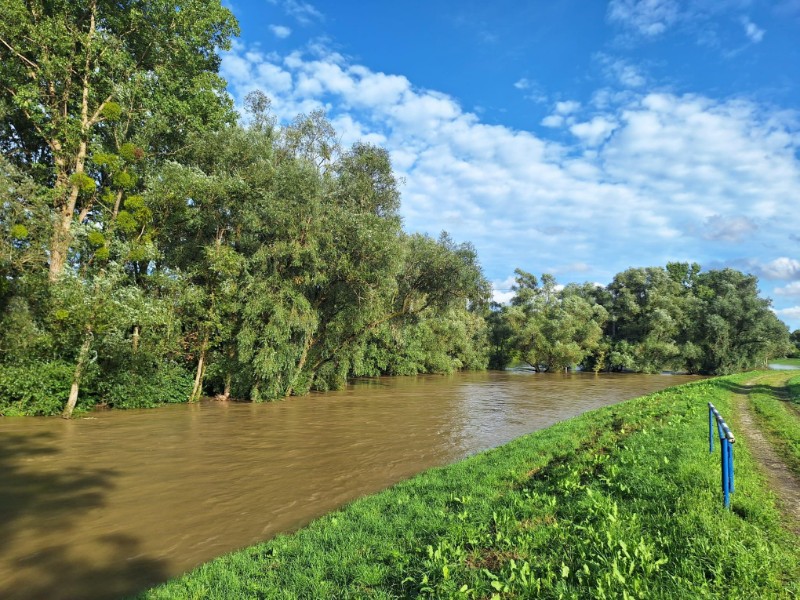 Na Muri izvanredne mjere obrane od poplave, kod Murskog Središća rekordan vodostaj